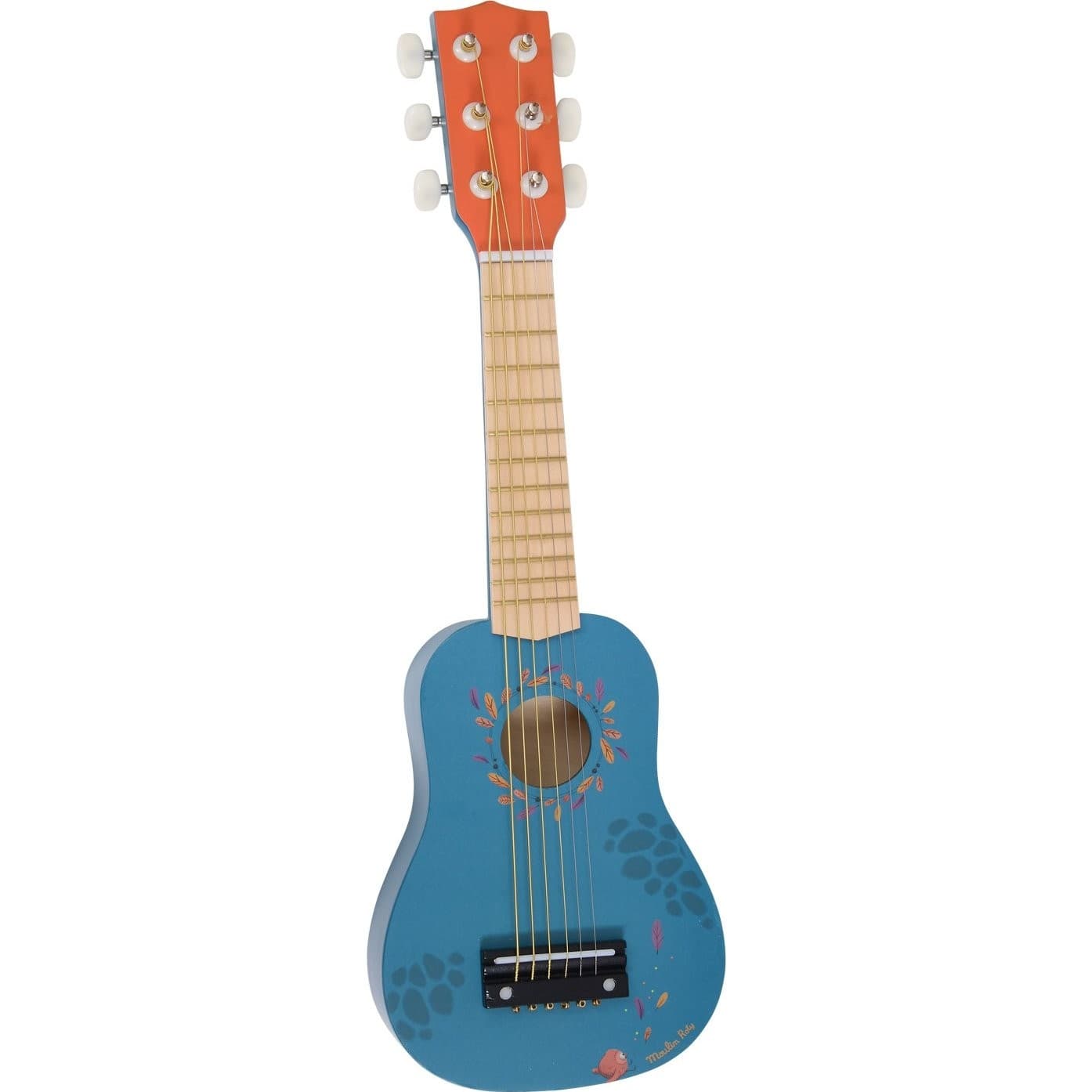 Moulin Roty Guitare pour enfant Bleu foncé Dans la Jungle