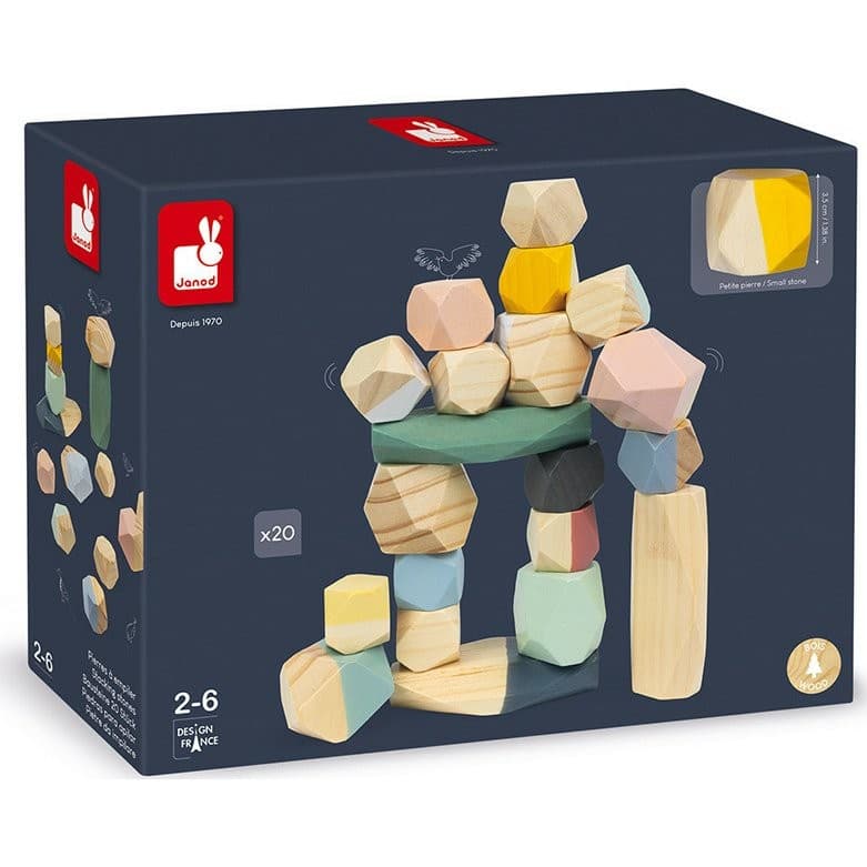 Janod Pierres A Empiler Sweet Cocoon