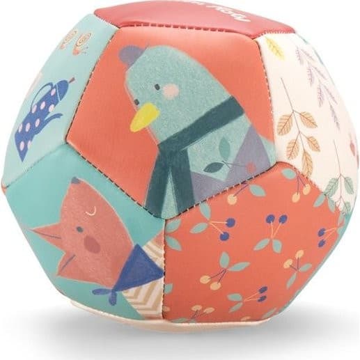 Moulin Roty Balle souple pour bébé Pomme des bois