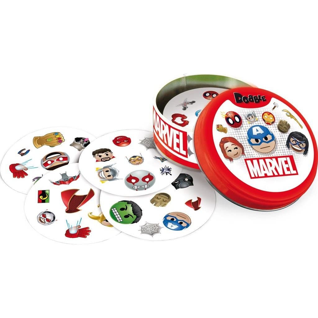 Asmodee Jeux de rapidité Dobble Marvel