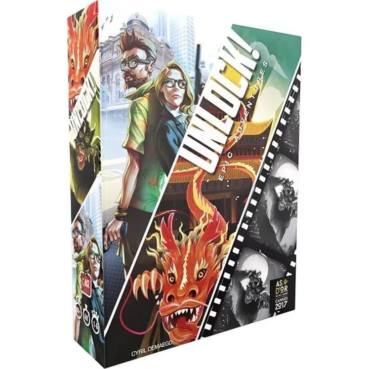 Asmodee Escape Game Unlock 7 Epic Adventures