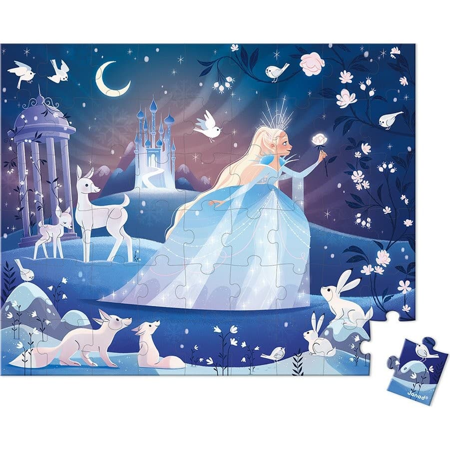 Janod Puzzle Féerie Des Glaces 54 Pièces