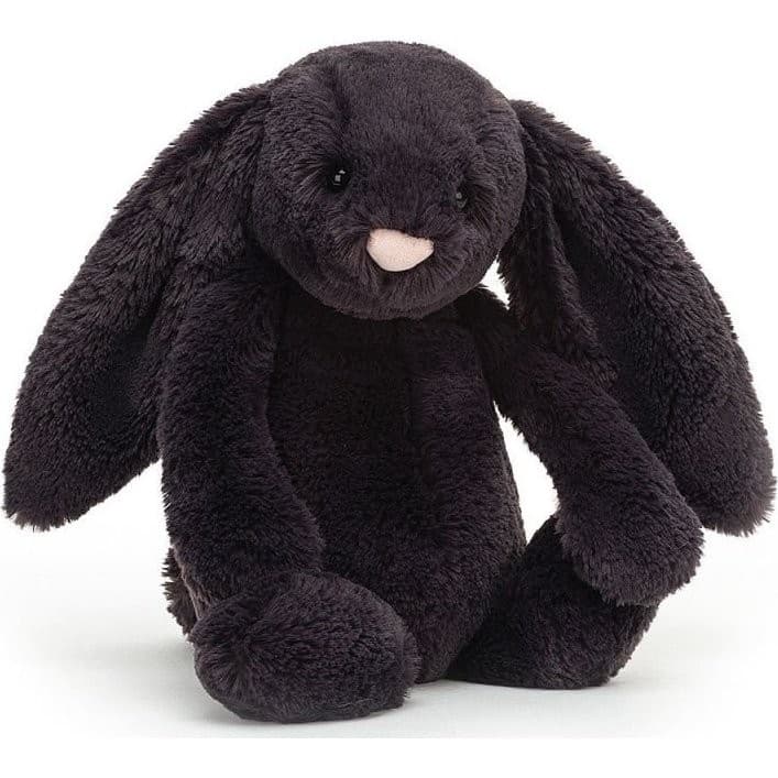 Jellycat Peluche Lapin Noir Bashful 31 cm