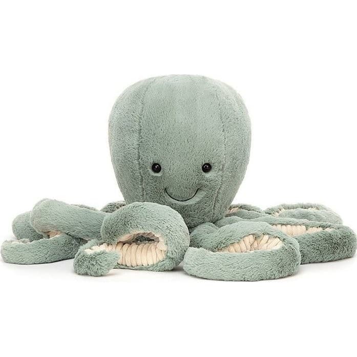 Jellycat Odyssey Pieuvre verte Poulpe Octopus 53 cm