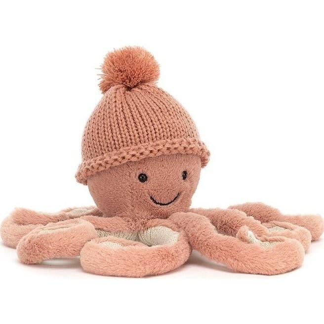 Jellycat Pieuvre Odell cozy octopus bonnet