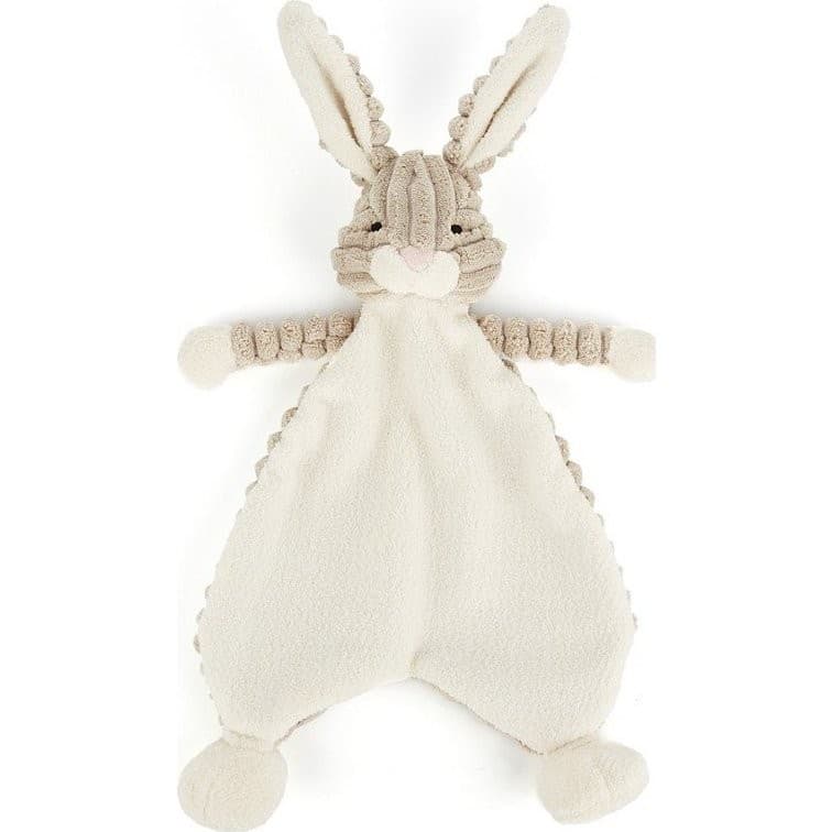 Jellycat Doudou plat bébé lapin beige Cordy Roy