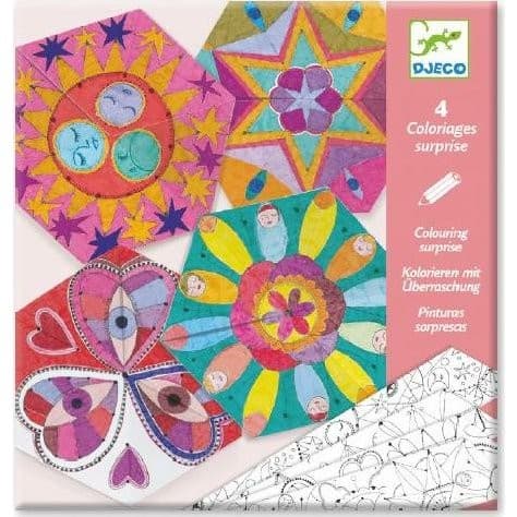 Djeco Coloriages Surprises Mandalas Constellations