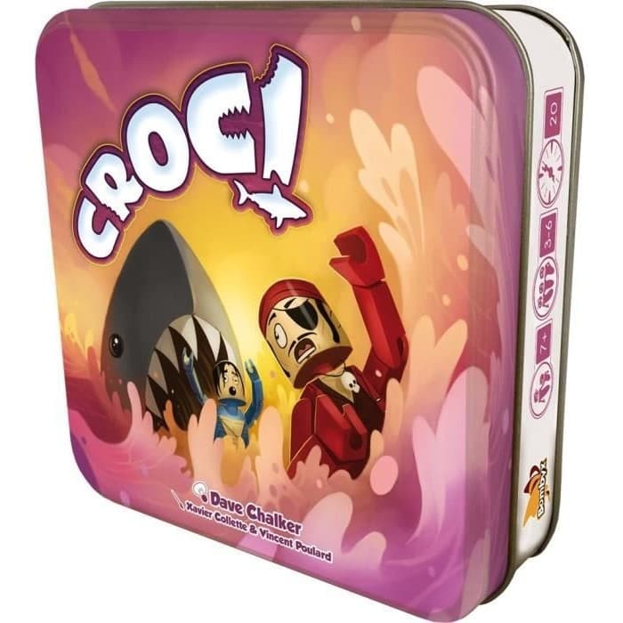 Asmodee Jeu de bluff Croc !