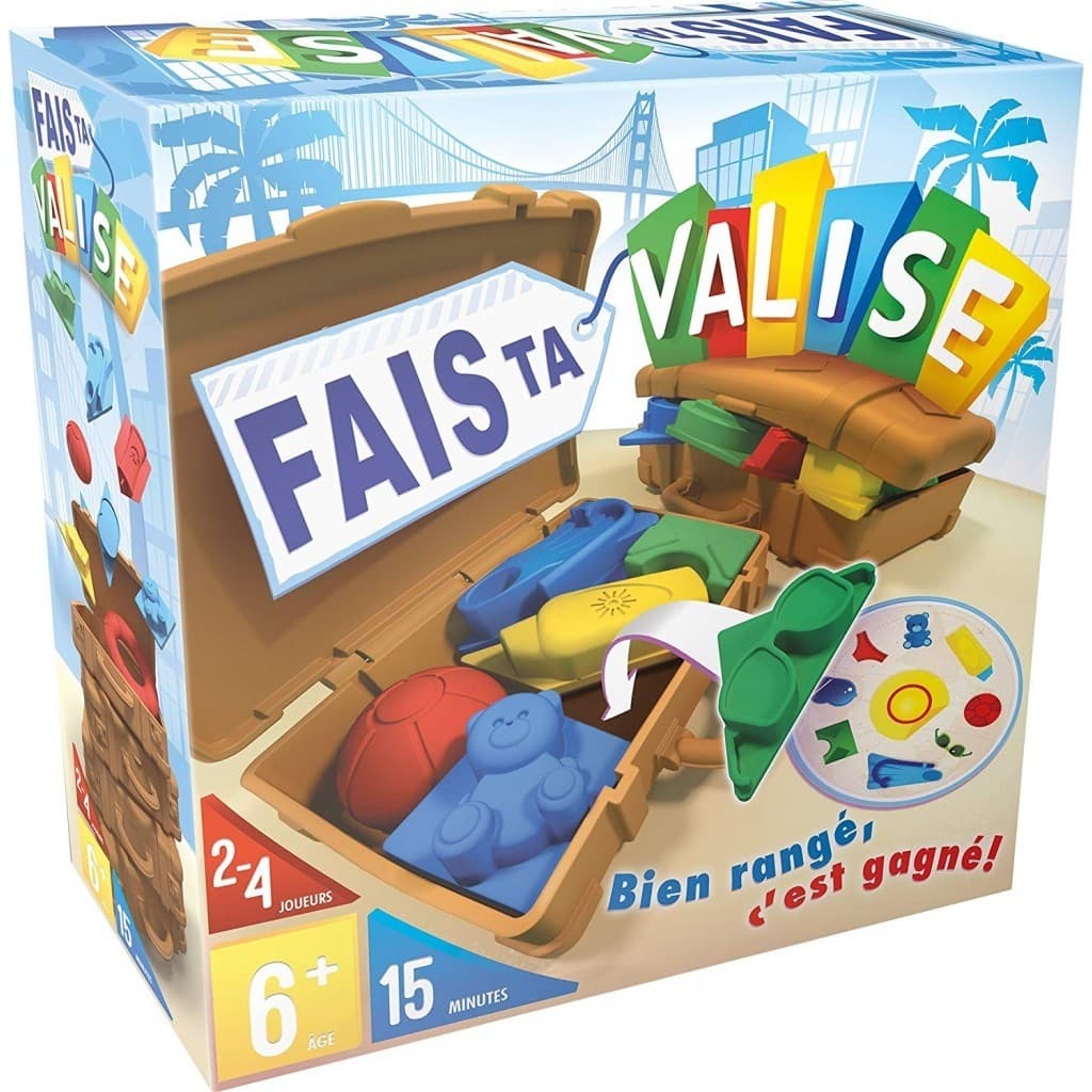 Asmodee Casse tête Fais ta valise