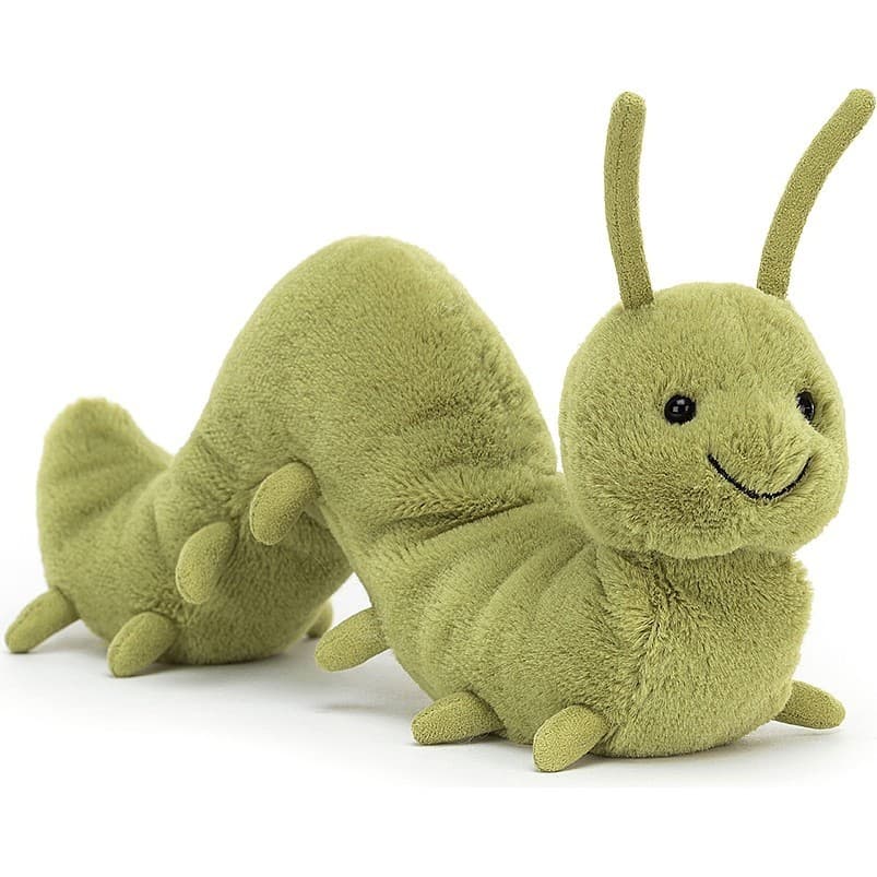 Jellycat Peluche chenille Wriggidig 20 cm