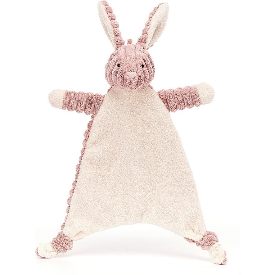 Jellycat Doudou plat lapin rose Cordy Roy