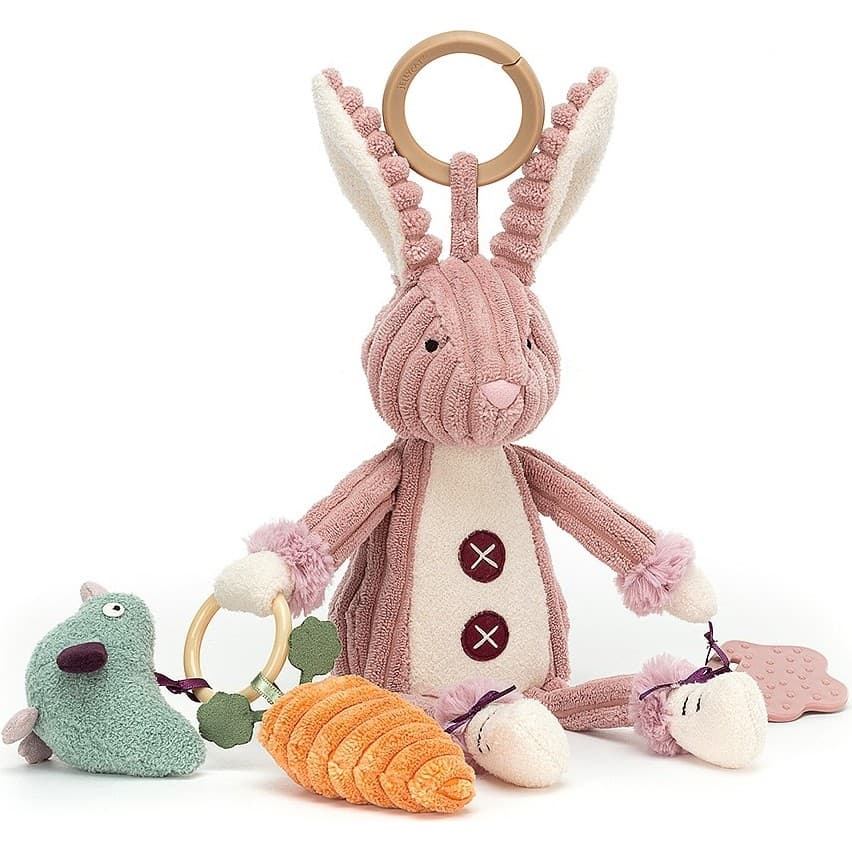 Jellycat Peluche Jouet d'activité Lapin Cordy Roy 28 cm