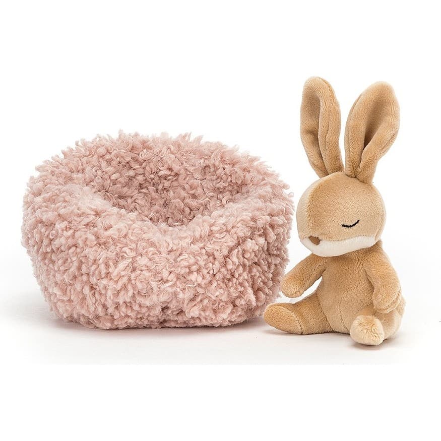 Jellycat Peluche en lapin en hibernation