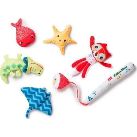 Lilliputiens Jeu de pêche magnétique pour le bain