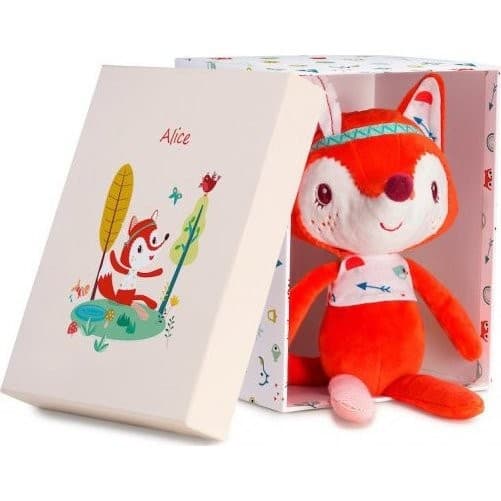 Lilliputiens Peluche Caline Alice la Renarde