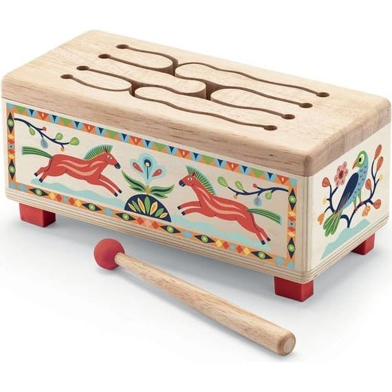 Djeco Instrument Percussions en bois pour enfant