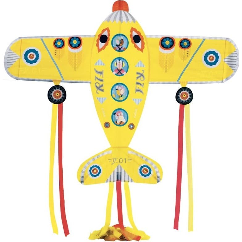 Djeco Cerf volant pour enfant Maxi Plane