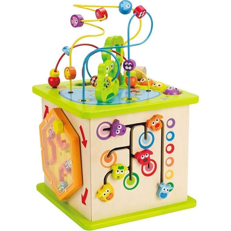 Hape Toys Cube d'activités en bois pour bébé