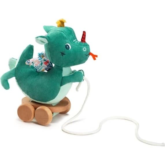 Lilliputiens Joe le dragon Jouet à tirer
