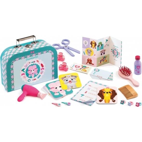 Djeco Coffret de toilettage pour doudous Doudou Chic