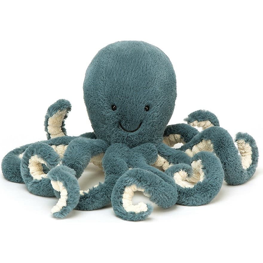 Jellycat Petite peluche pieuvre Storm 23cm