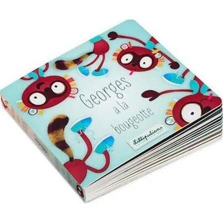 Lilliputiens Livre Georges à la bougeotte