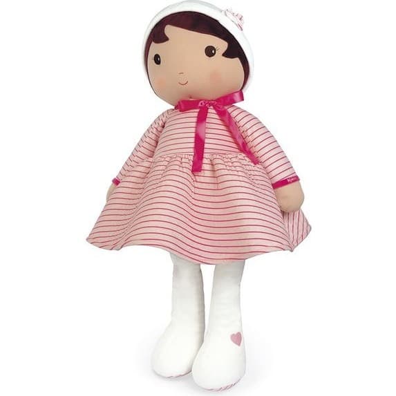Kaloo Poupée géante en tissu Rose 80 cm