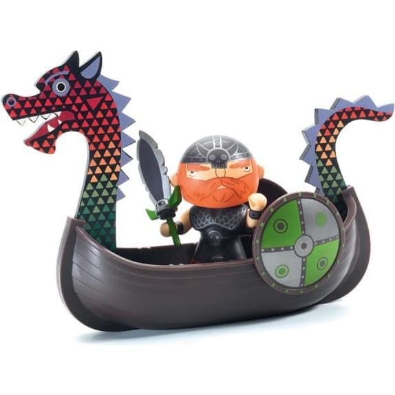 Djeco Figurine Drack & Ze drakkar Arty toys
