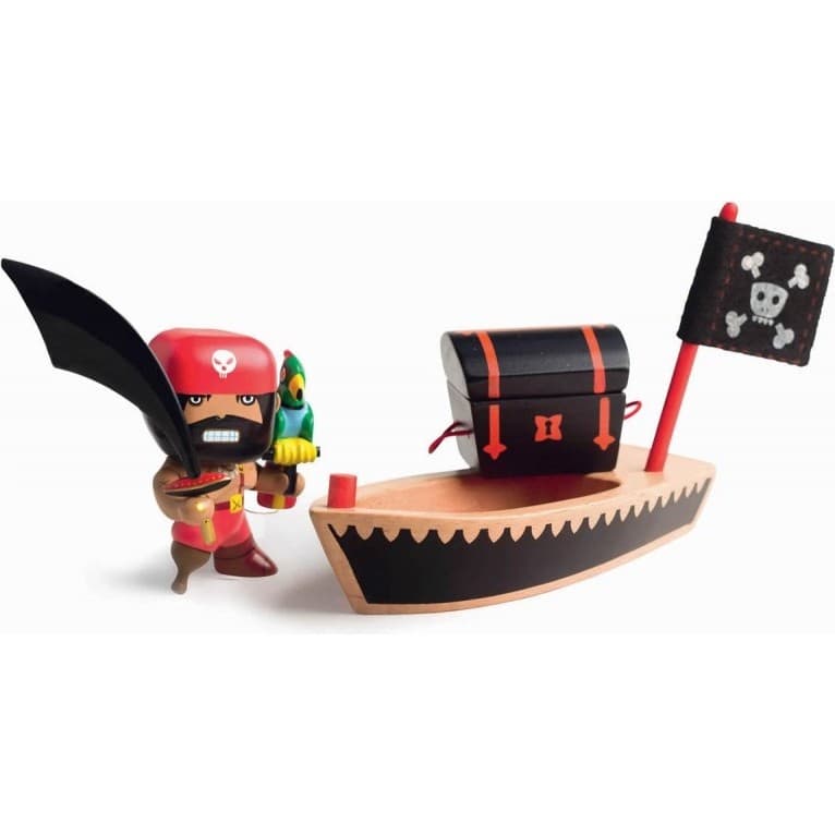 Djeco Figurine El Loco pirate Arty toys