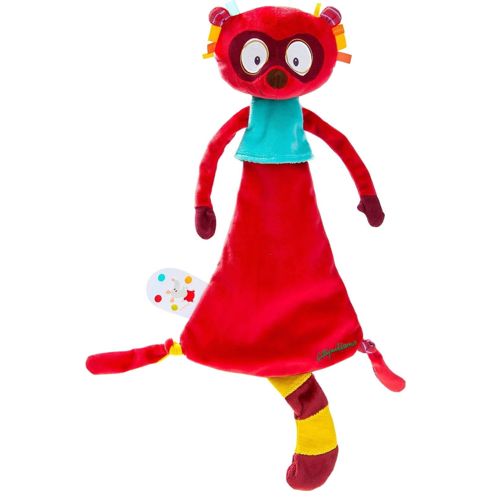 Lilliputiens Doudou 31 cm Georges le Lémurien