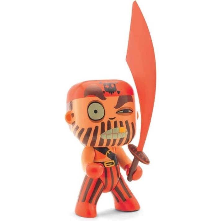 Djeco Figurine Captain red pirate Arty toys