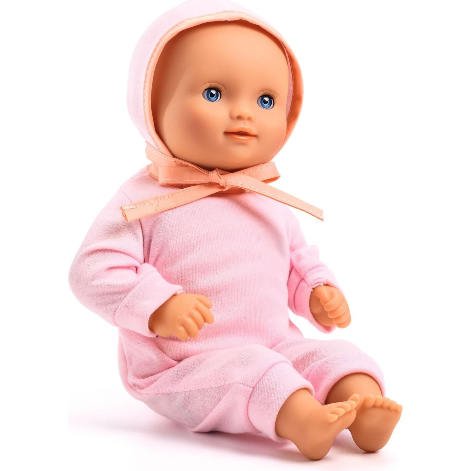 Djeco Poupée Pomea Lilas Rose Yeux bleus