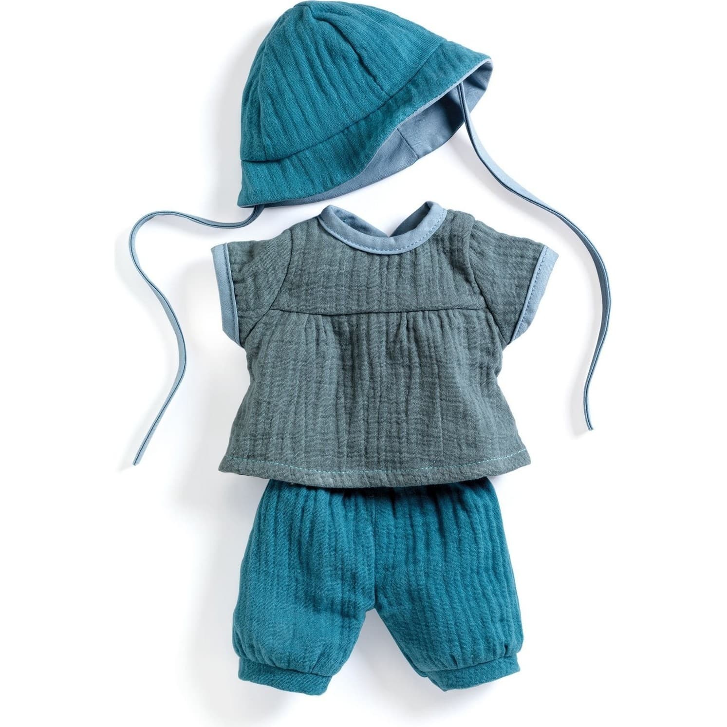 Djeco Vêtement Eté pour poupée Pomea Bob, Tenue légère 34 cm