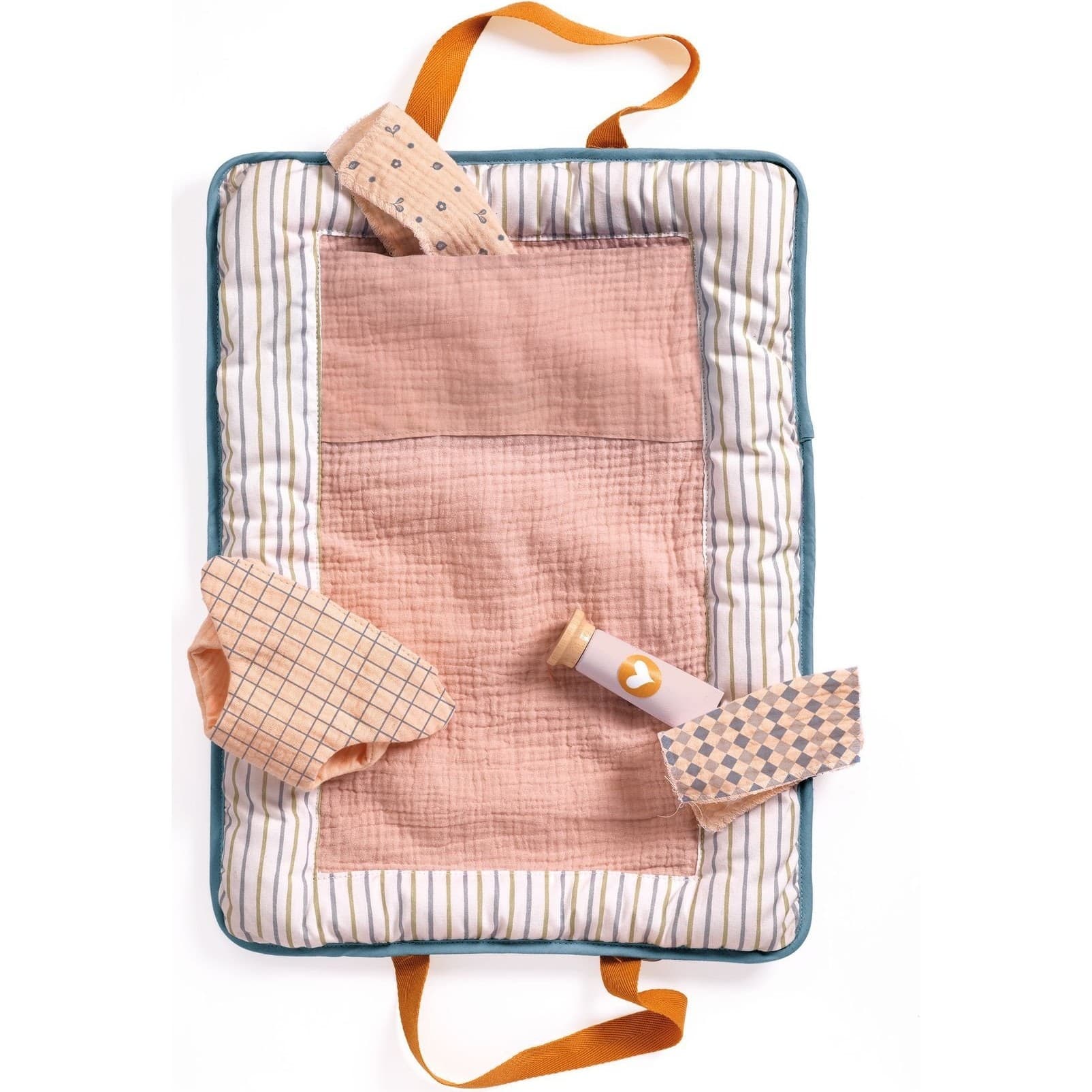 Djeco Sac à langer pour poupée Blue Fly