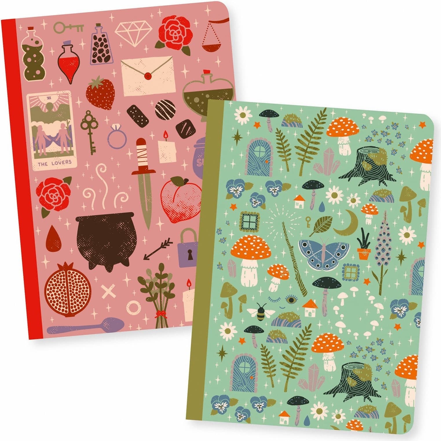 Djeco Set de 2 petits carnets Camille