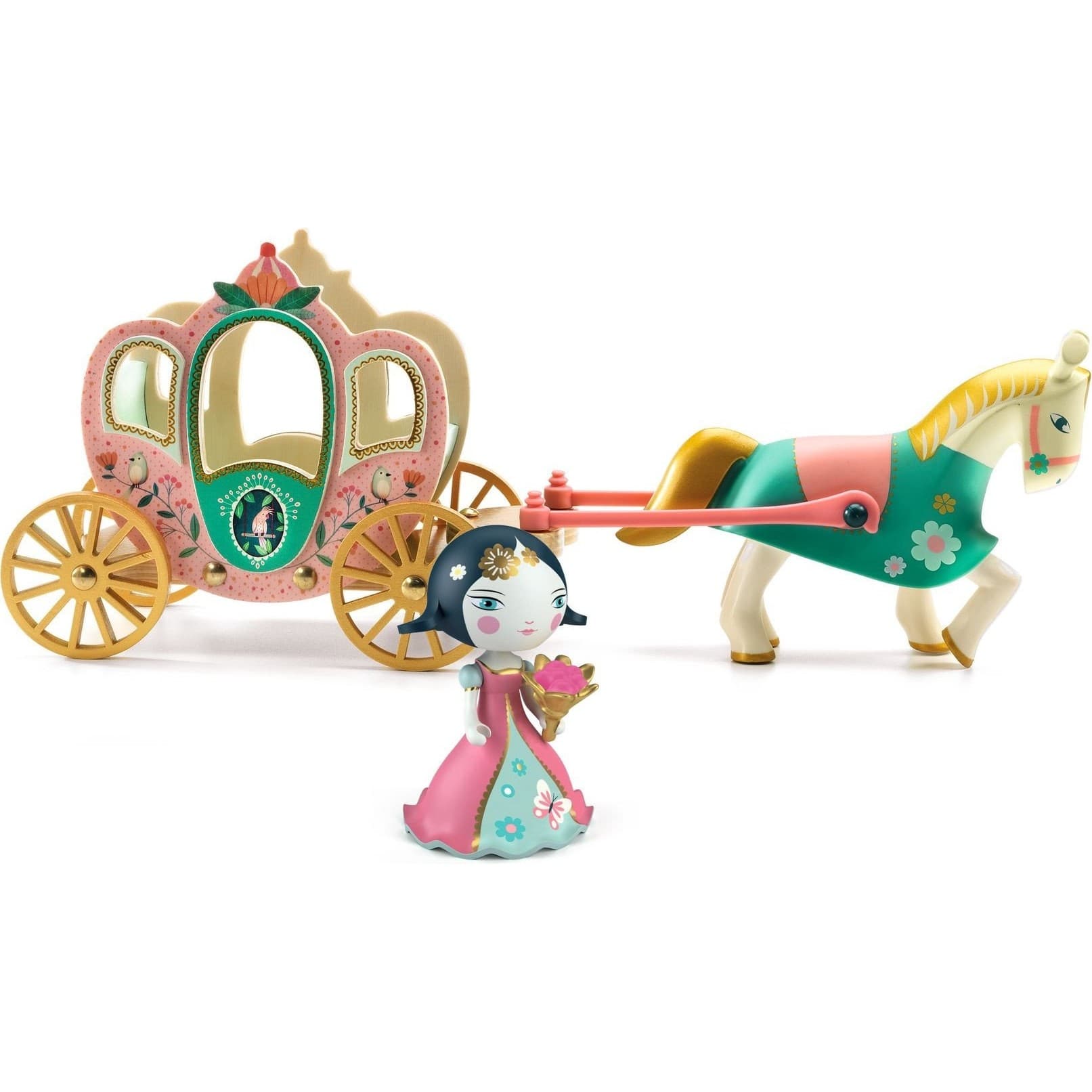 Djeco Figurine Princesse Mila et son carrosse Arty Toys