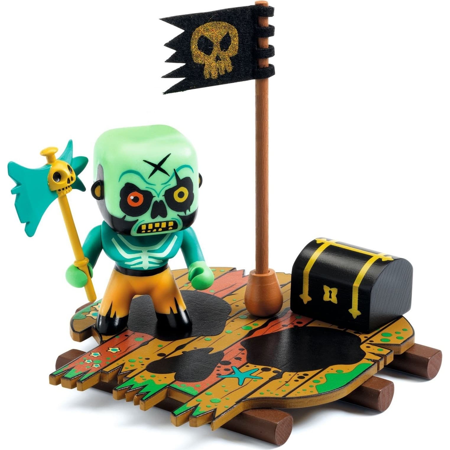 Djeco Radeau Pirate Arty toys Skullapic