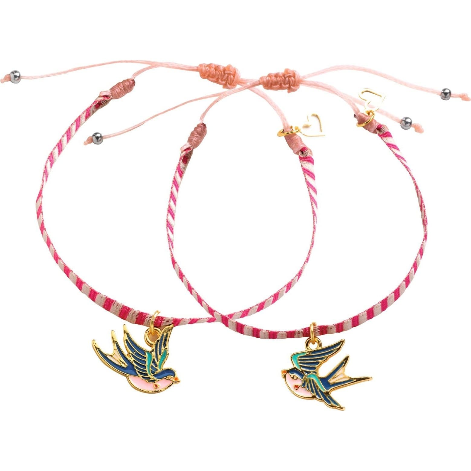 Djeco Bracelets d'amitié à créer Rubans oiseaux