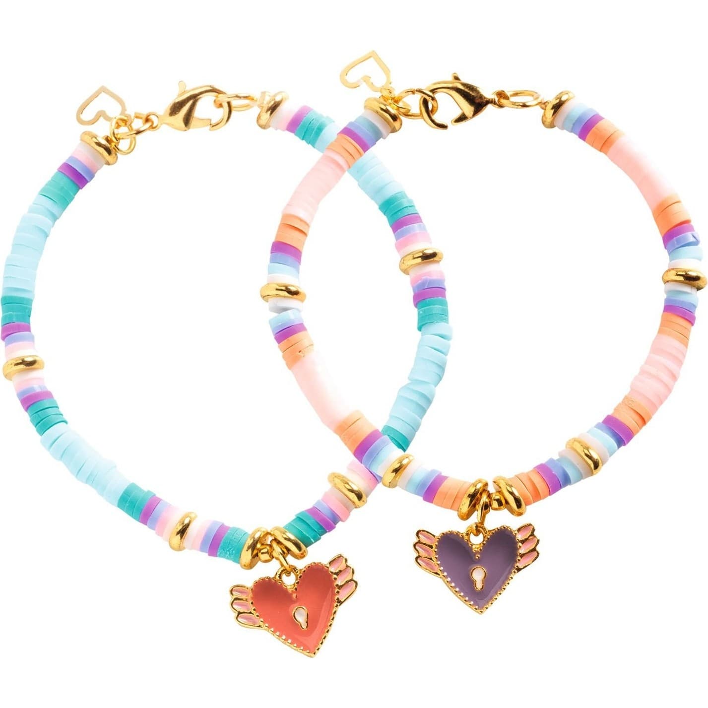 Djeco Bracelet d'amitié Coeur Heart Heishi