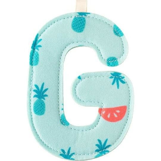 Lilliputiens G lettre en tissu