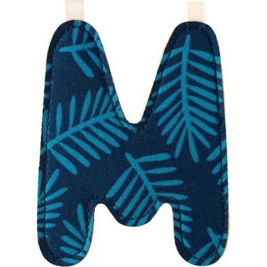 Lilliputiens Lettre en tissu M