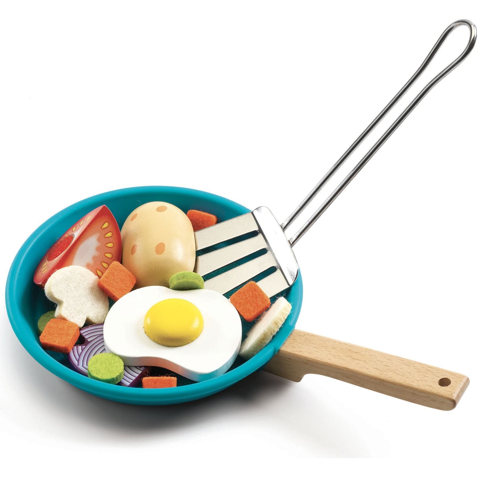 Djeco Set de dînette : Ustensiles cuisine Cook et Scratch