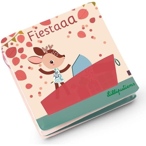 Lilliputiens Livre de bain magique Fiesta