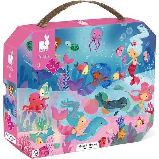 Janod Puzzle Les Sirènes 24 pcs