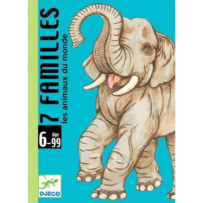 Djeco Jeu De Cartes 7 Familles Animaux