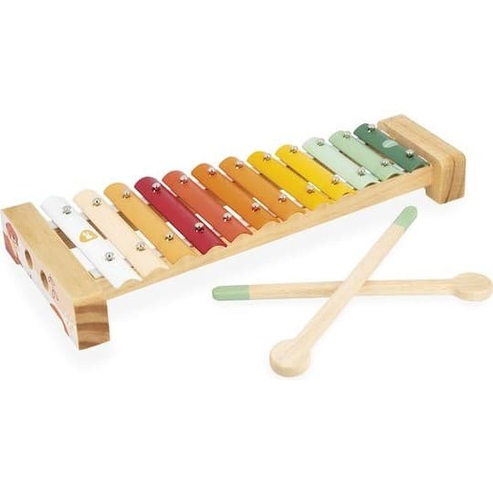 Janod Xylophone métalique Sunshine