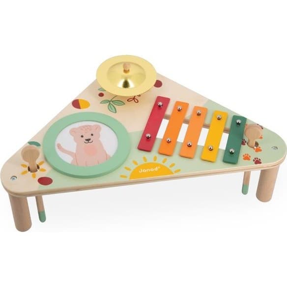 Janod Table musicale pour bébé Sunshine