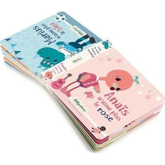 Lilliputiens Livre Réversible Anaïs n'aime Plus Le Rose