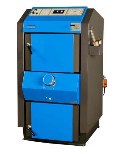 Atmos scheitholzvergaser | dc25gse mit anzündautomatik | 25 kw