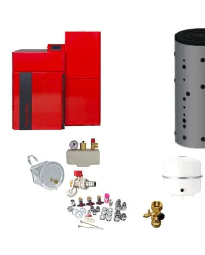 Thermoflux pelletkessel | pellflux lambda 12 | 12 kw | komplettset 2